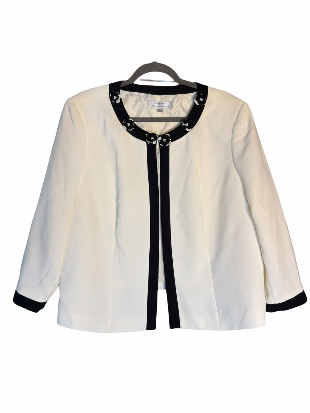 Zahara Arthur S Levine Open Front Jacket
